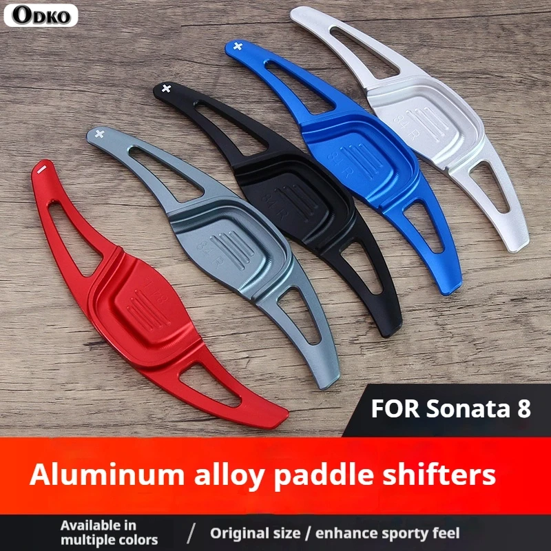 

For Hyundai Sonata 8 2010-2014 model Car Accessories Aluminum Alloy Car Steering Wheel Gear Shifters Paddle Shift Extension