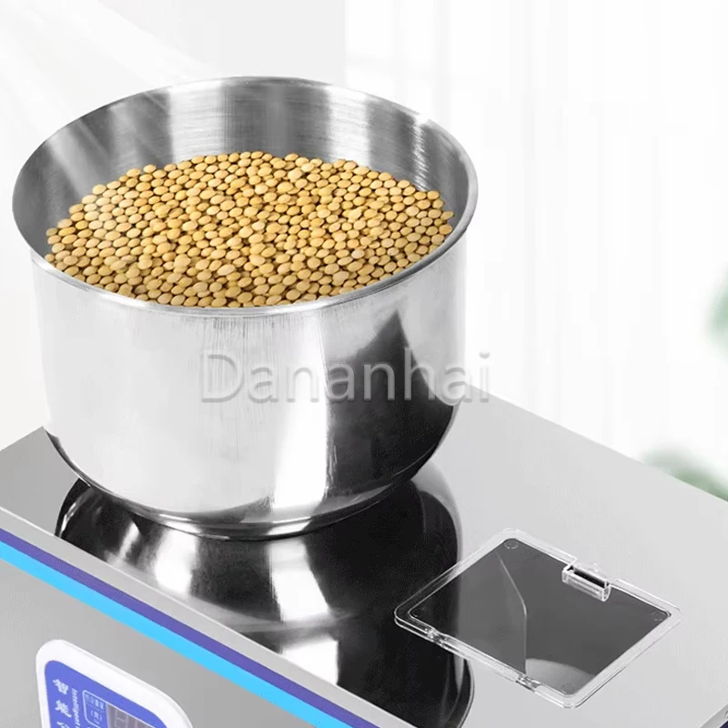 

Маленькая машина для количественного наполнения кофе и кунжута, коммерческая настольная автоматическая упаковочная машина