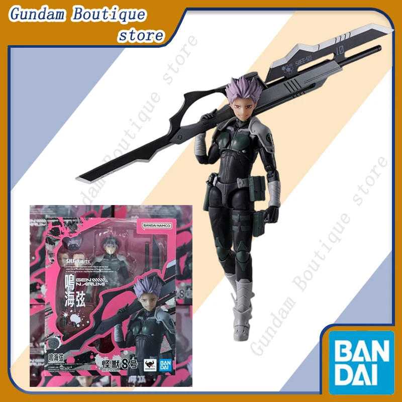 

Оригинальная коллекционная фигурка Bandai SHF KAIJU NO.8 GEN NARUMI, аниме-фигурка с подвижными суставами, модель, игрушка, украшение, подарок для детей