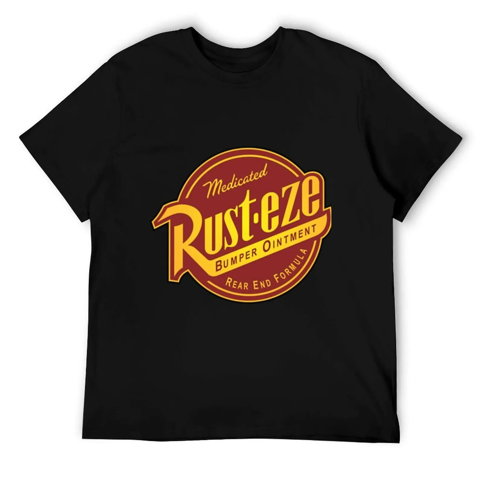 

Rust-eze (Cars) T-Shirt cotton t shirts man 100% t shirts for man cotton T-Shirt