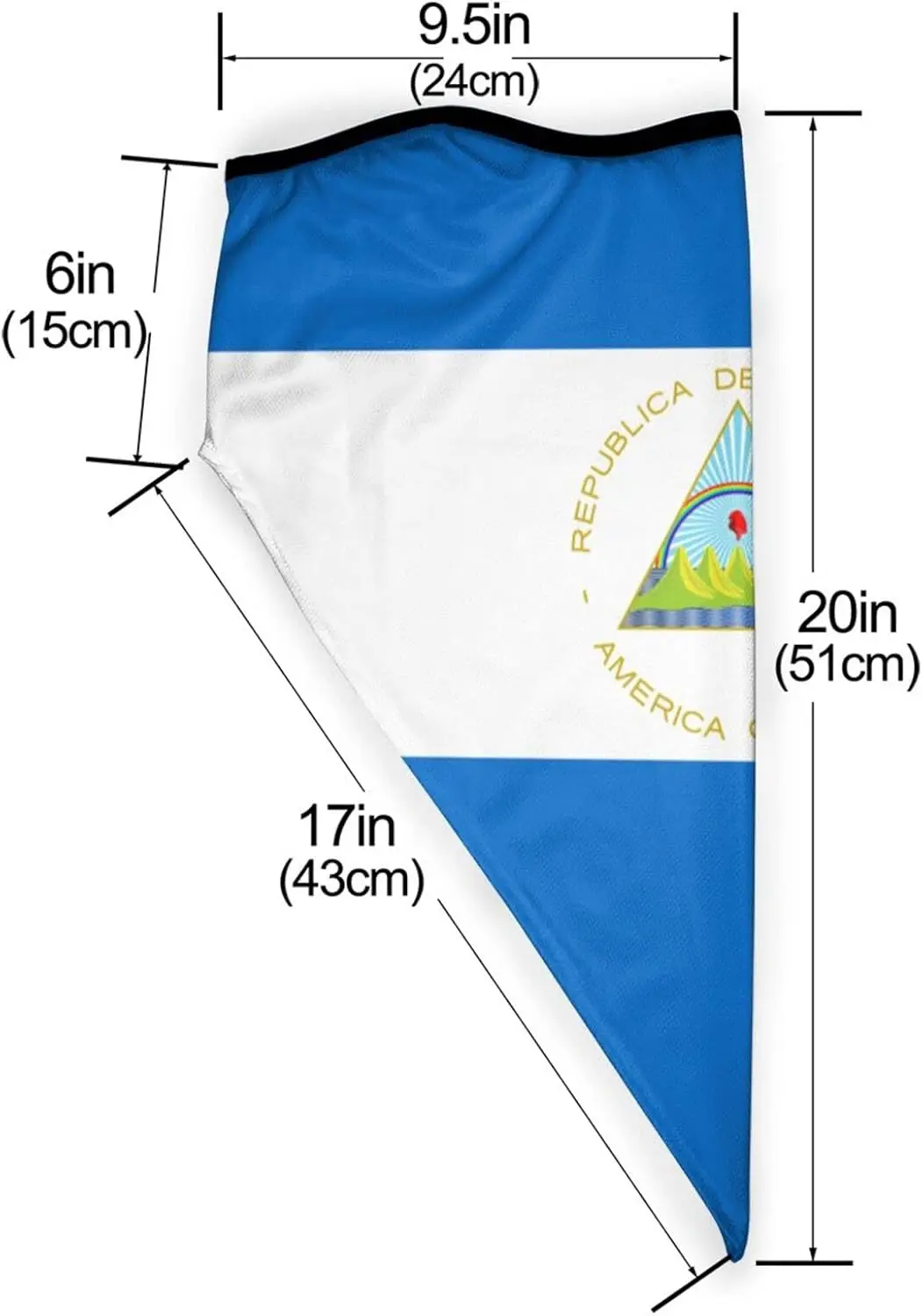 قناع وجه رياضي مقاوم للرياح بعلم جزر فيجي مناسب لقناع الدراجات النارية ووشاح ركوب الخيل في الهواء الطلق بالاكلافا #5