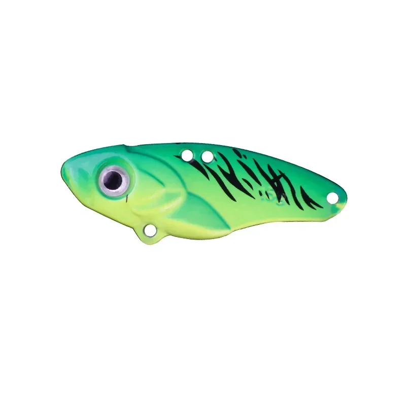 3D Eyes Metal Vib Blade Lure 5/7/10/15/20G Sinking Vibration Baits Artificial Vibe for Bass Pike Perch Winter Fishing Long Shot