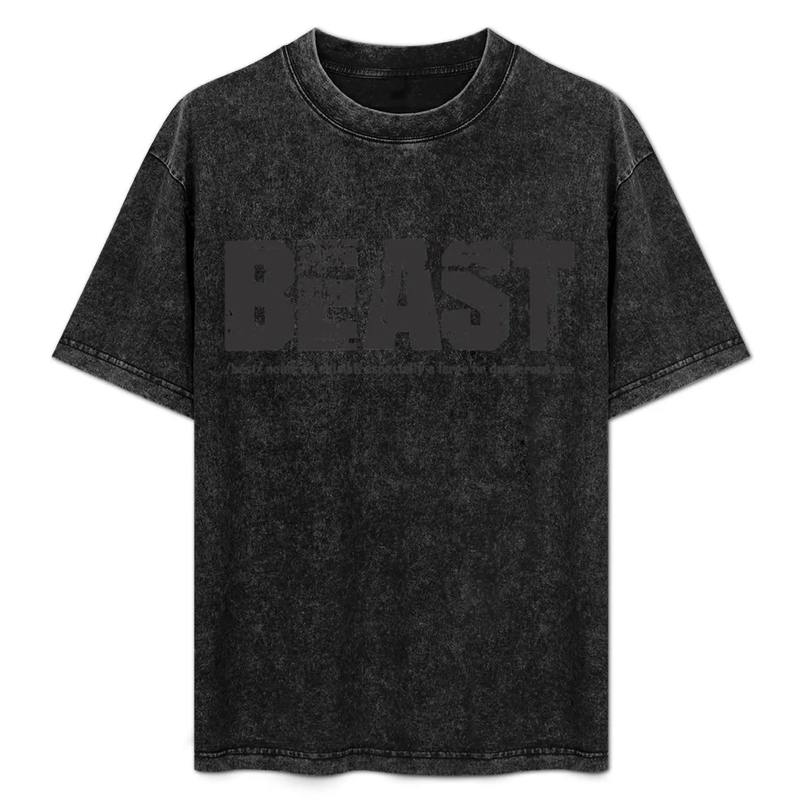 

BEAST T-Shirt Standard Fit Solid Tee Shirt
