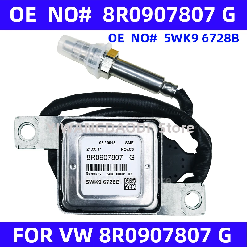 8R0907807G 5WK96728B New Original Nitrogen Oxygen Sensor NOX Sensor For VW Audi Q5 14-16 A8 3.0L 8R0907807G 5WK96728B