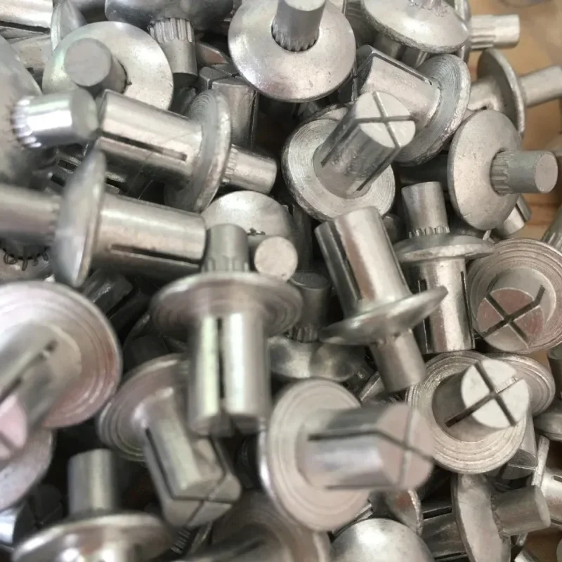 Wholesale Hammer Drive Expansion Rivets Small Tapping Screws Fasteners Expansion Aluminum Nail Head Piercing Knock Type Screws