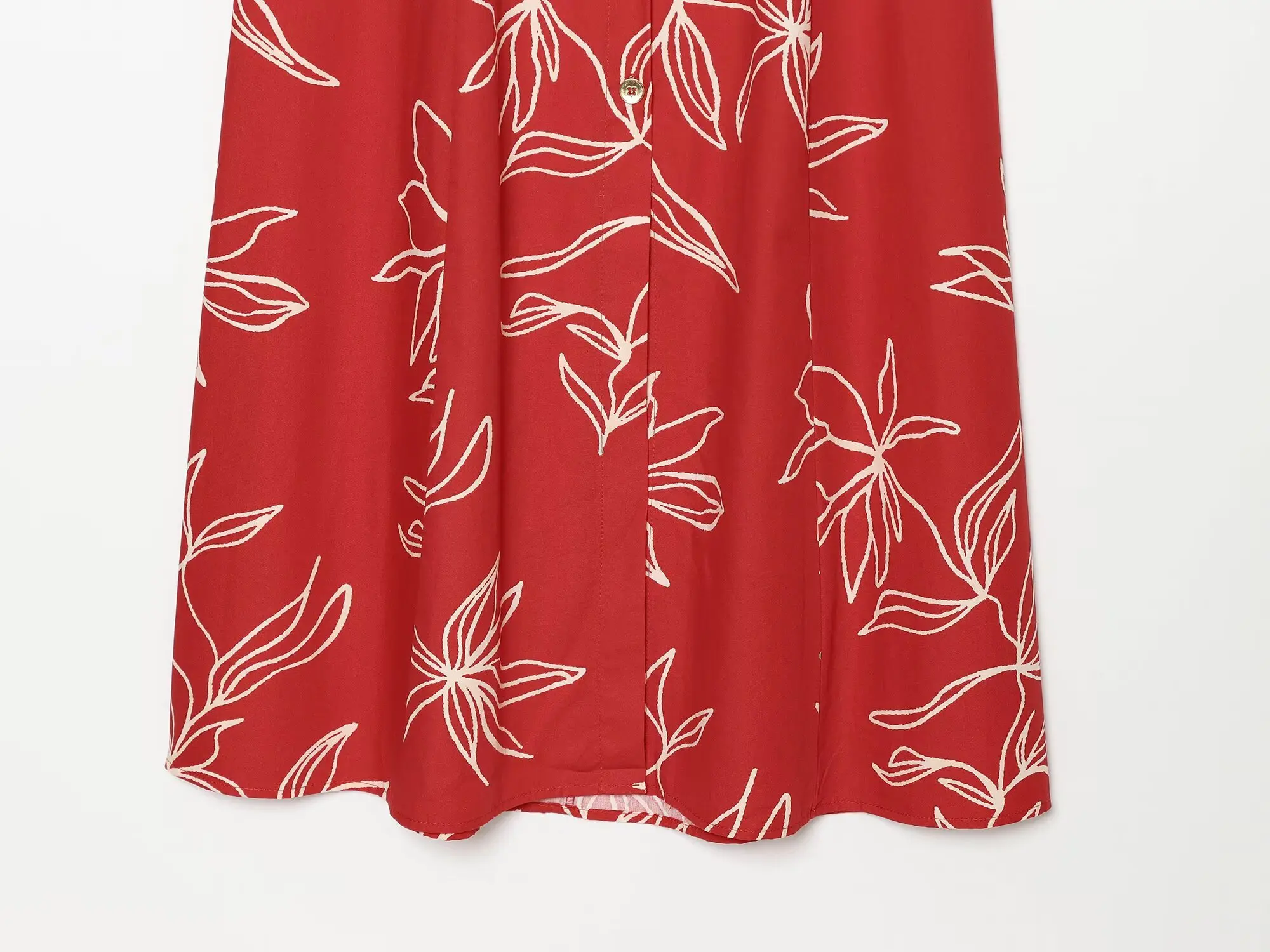 Damen Strandkleid mit Print, Neckholder, rückenfrei, trendiges ärmelloses langes Kleid, neue Mode 2026, Sommerurlaub, Freizeitkleid für Damen – Detail 8