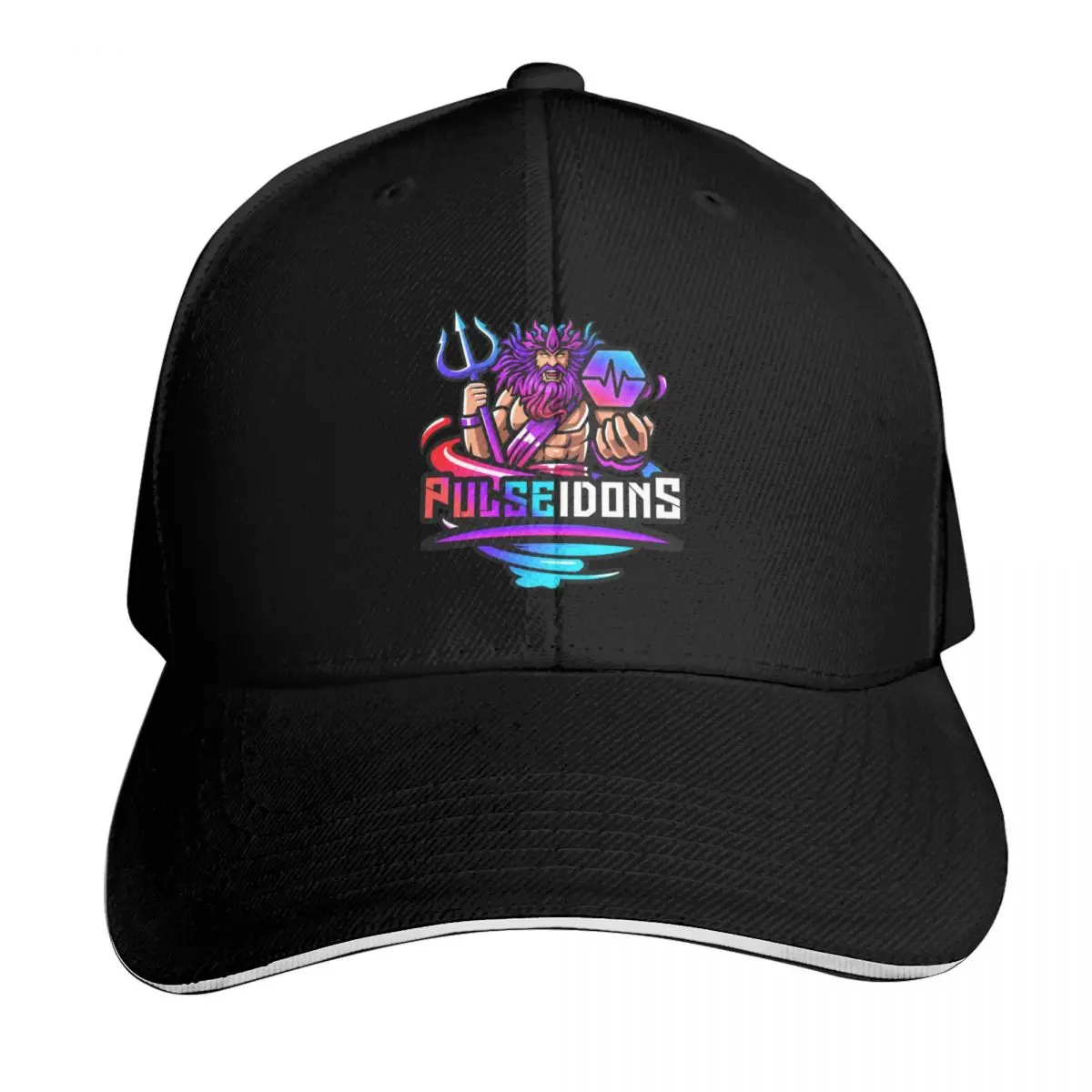 PulseChain Pulseidons Pulse Chain PLS Crypto Logo Baseball Cap Men Women Casual Summer Sport Sun Cap