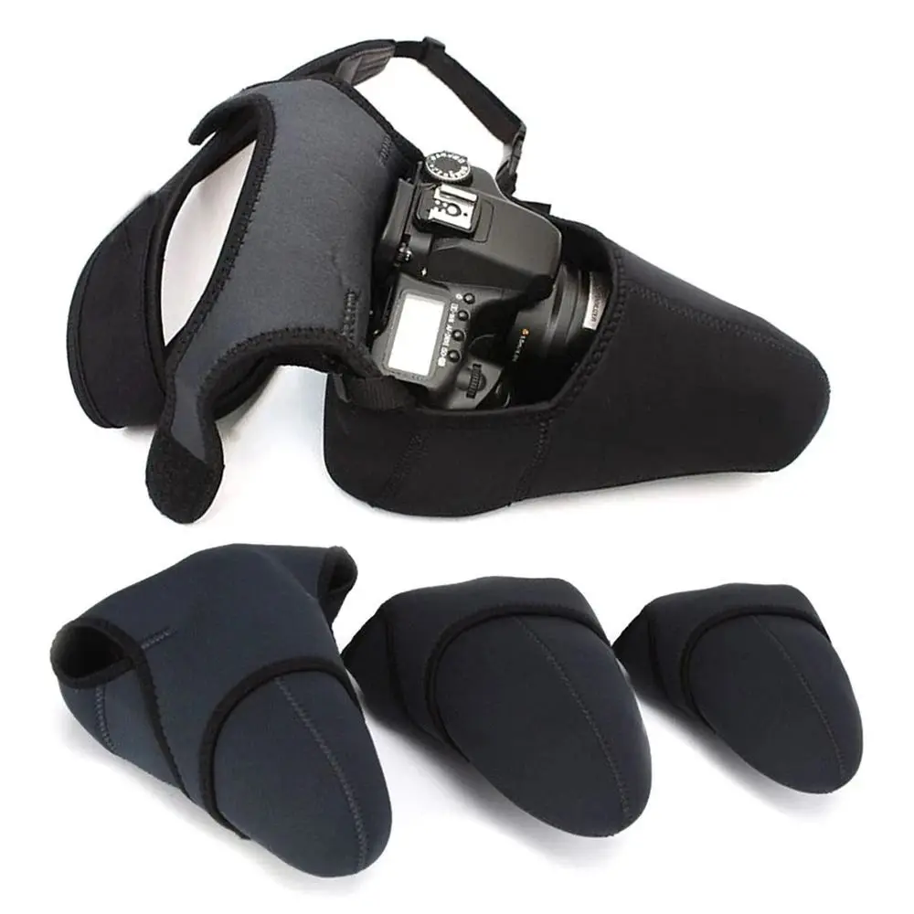 

Camera Accessories Portable Shockproof Neoprene Digital Camera S M L Camera Bag Digital DSLR Bag Camera Cover Camera Liner Case
