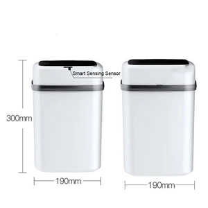 Kitchen Touch, Bathroom Trash, Smart Trash Bucket, Sanitary Vase Bixes, 13L 6 Main Sales Smart Trash - №3