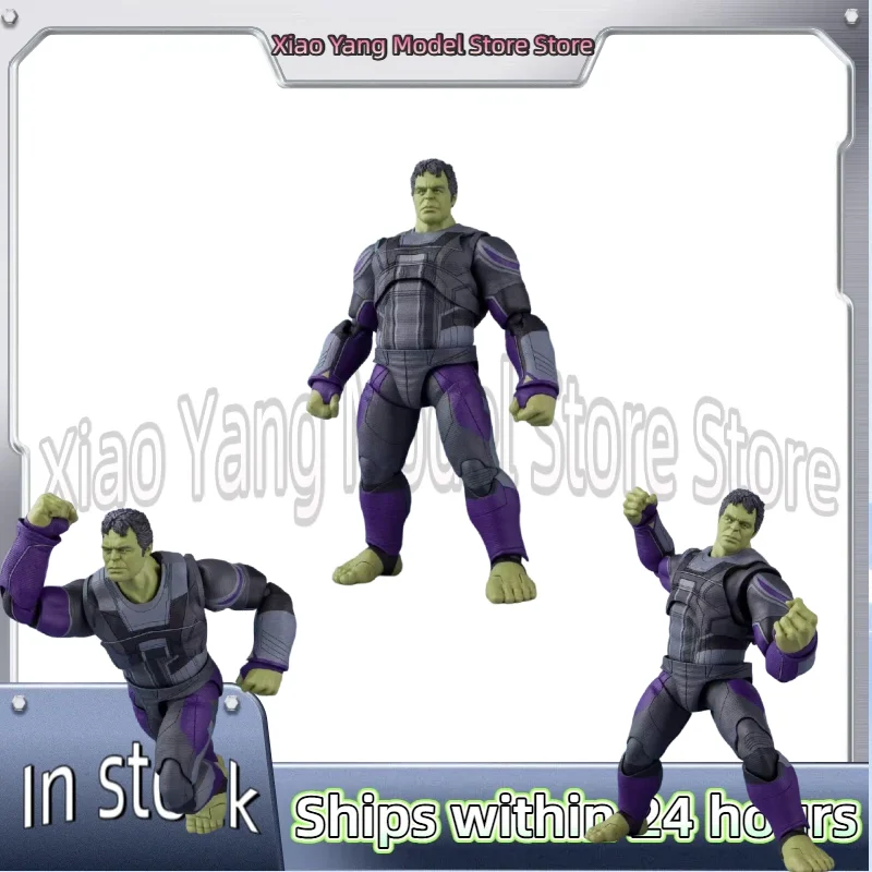 

In Stock, Ships Within 24 Hours, Bandai SHF Hulk Bruce Banner Articulated Figure Collectible