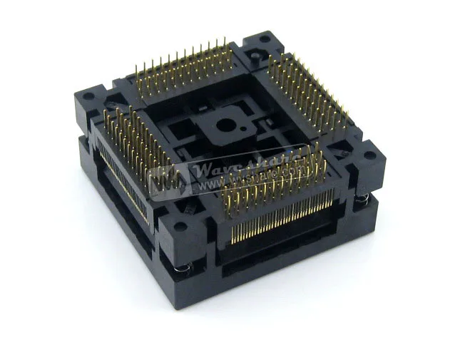 IC201-1444-026, Tes IC & Soket Burn-in, untuk paket QFP144/TQFP144/FQFP144/PQFP144