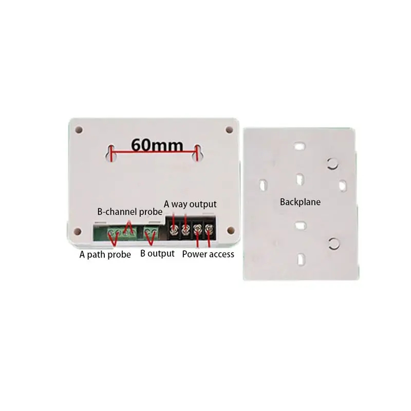 617A solar hot water return water temperature difference comparison controller circulating pump digital display adjustable instr