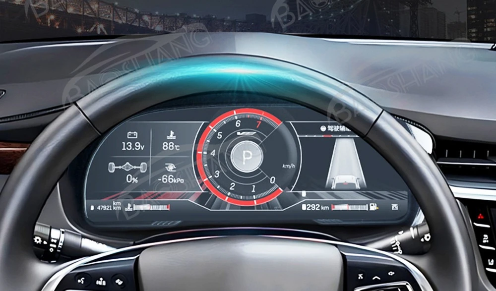 12,3'' Digital LCD Instrument Dash Screen Digital Cluster für SRX /XTS ICTS/ATS 2013-2019 Instrumententafel