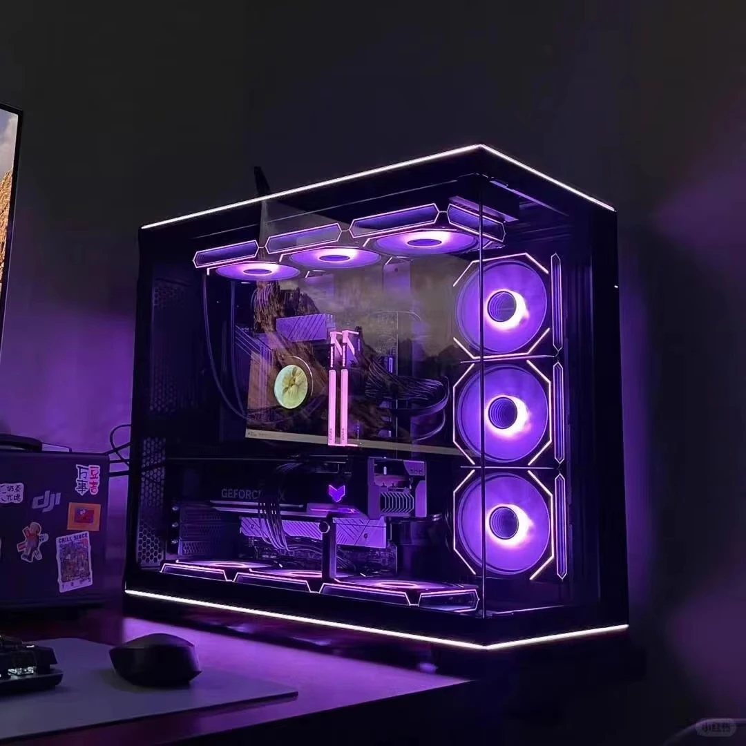 UPSIREN UF‑4 PRISM 6 PRO 120mm ARGB Case Fan 3‑Sided Infinite Mirror Lighting Sync Regular Reverse PC Cooling Fan - view 6
