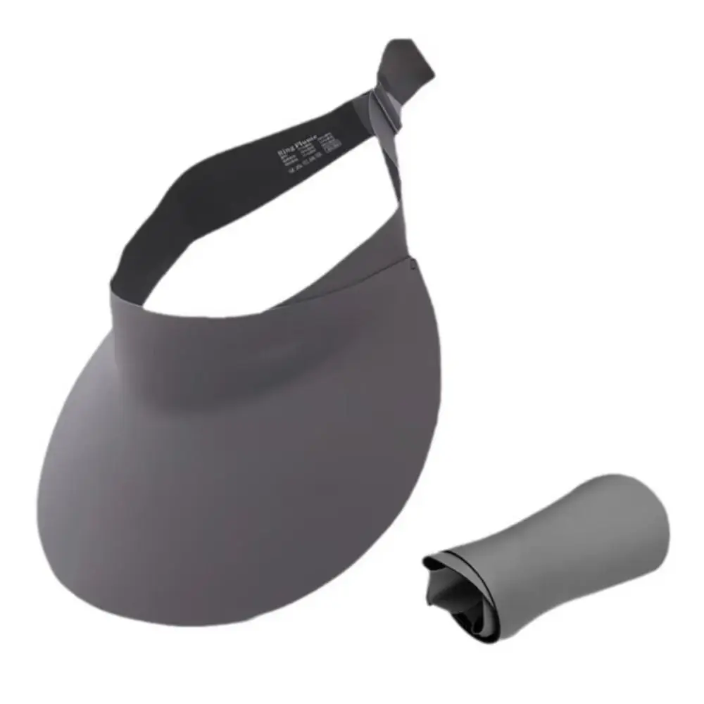 

Breathable Traceless Sun Hat Large Brim Empty Top Seamless Visor Cap Foldable Korean Style Beach Cap Outdoor Sports Cap