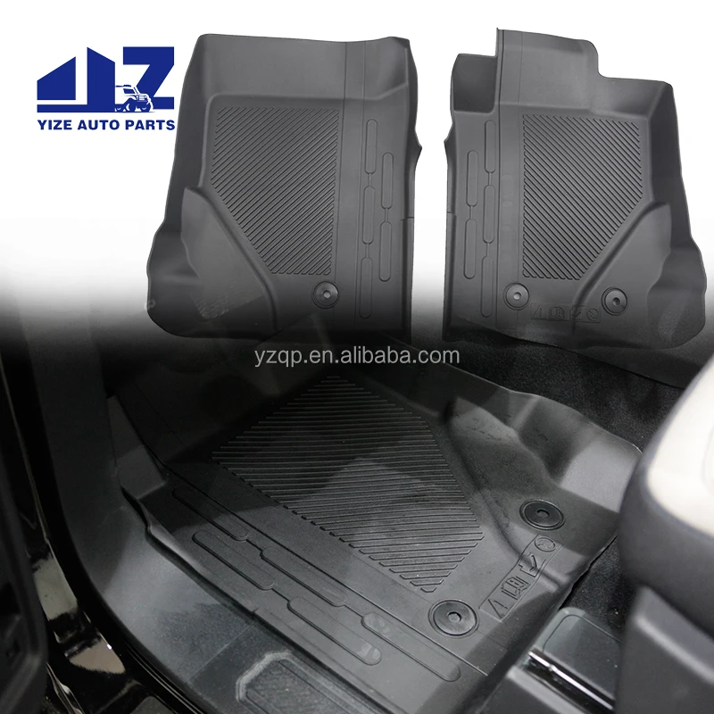 Floor Mats Pé para Ford Bronco 2, Porta Acessórios, 2021 2022 2023