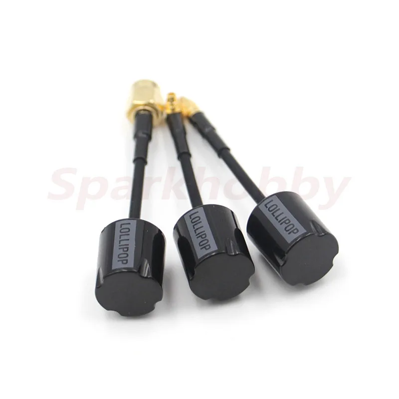 New Micro Lollipop 5.8G RHCP Image Transmission Antenna 65/105/145MM SMA / RP-SMA / MMCX / UFL For RC FPV Racing Drones DIY Part