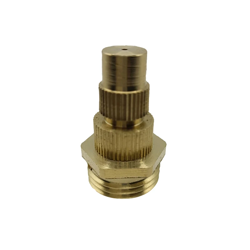 1/2인치 조절식 황동 미스트 노즐 정원 관개용 황동 스프레이 노즐