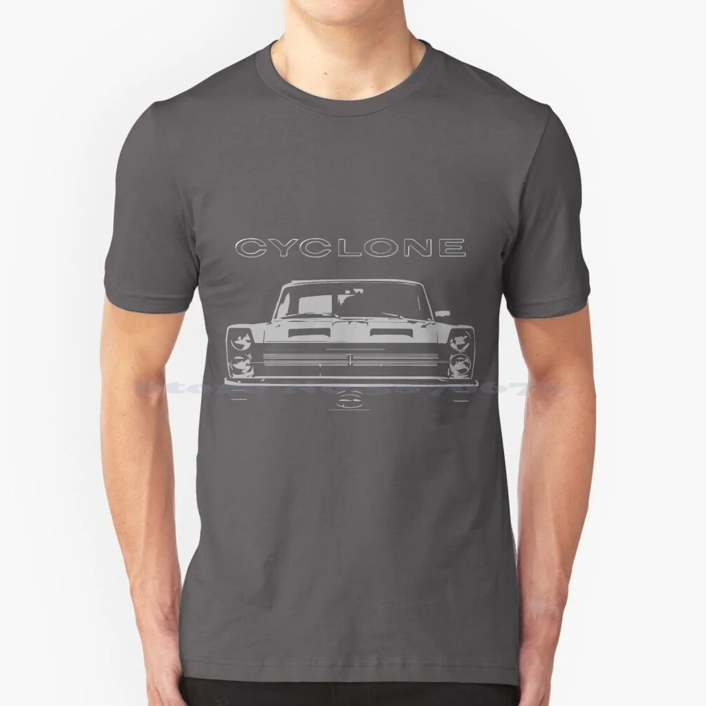 65 Cyclone T Shirt 100% Cotton Tee Cyclone Retro Racing Antique Car Cougar Classic Car Vintage Retro Car Muscle Car Hotrod