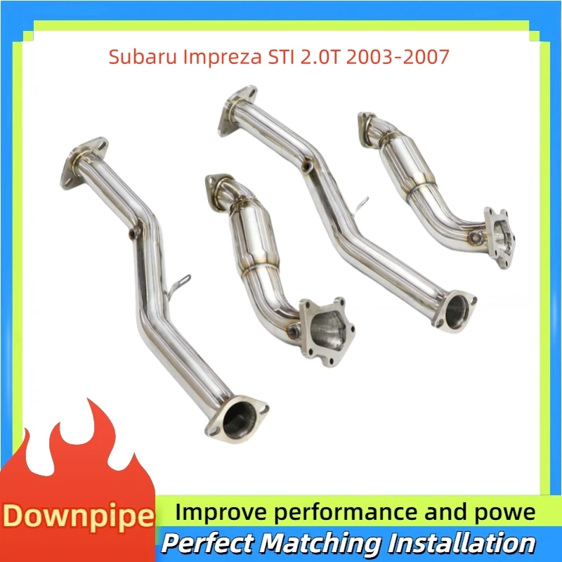 

For Subaru Impreza STI 2.0T 2003-2007 High Performance Downpipe quality Stainless Steel car Exhaust Modification system