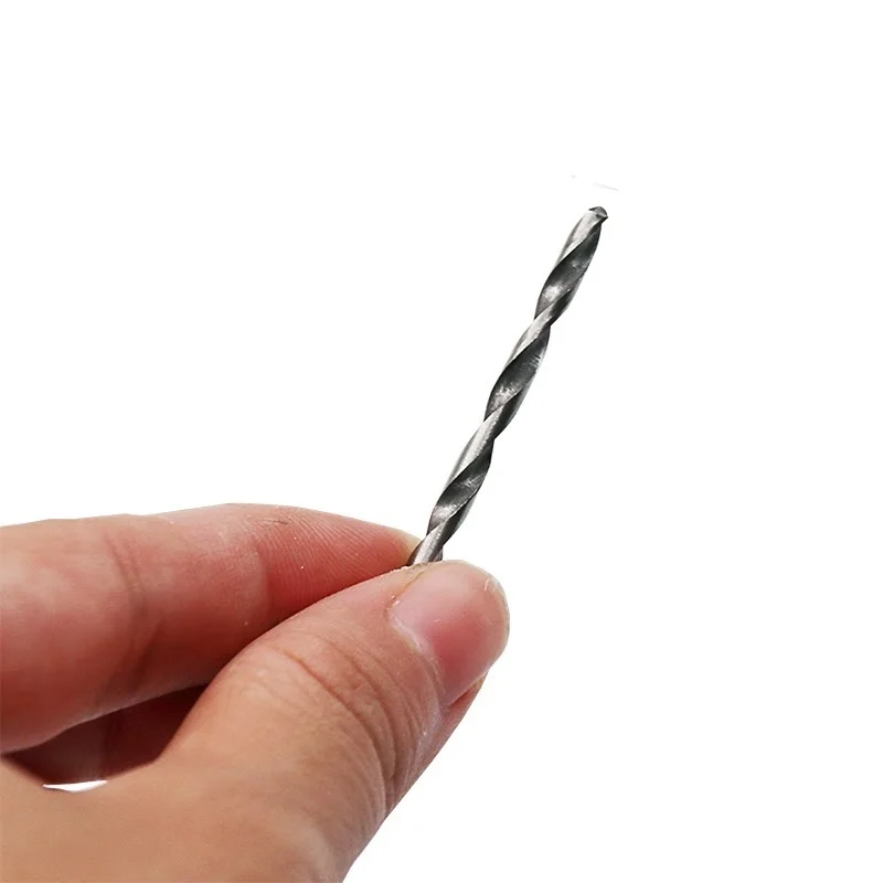 40/50 pz Twist Drill Set acciaio ad alta velocità 1-3mm gambo dritto HSS titanio placcato punte elicoidali punte elicoidali strumento manuale