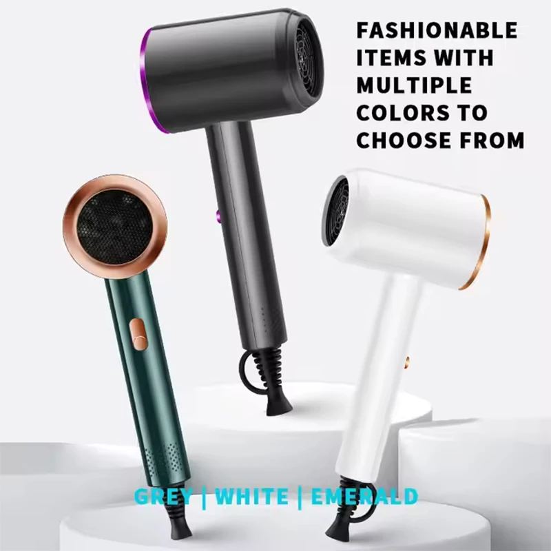 

New High-power Negative Ion Cooling Reverse Hair Dryer Constant Temperature Solon Blow Dryer Hot and Cold Wind Hair Dryer