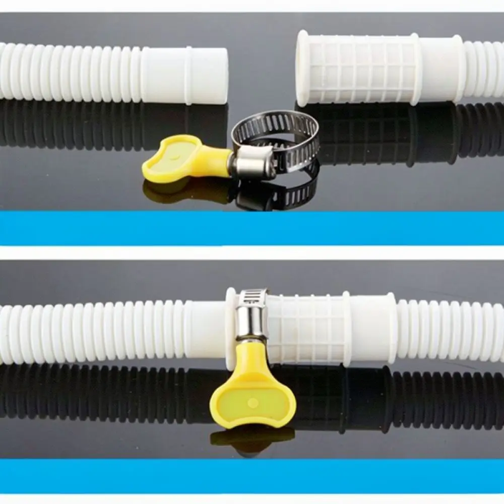 Thickened PVC Corrugated Drain Hose Flexible Water Pipe Extension For Air Conditioner Washing Machine Durable Conduit