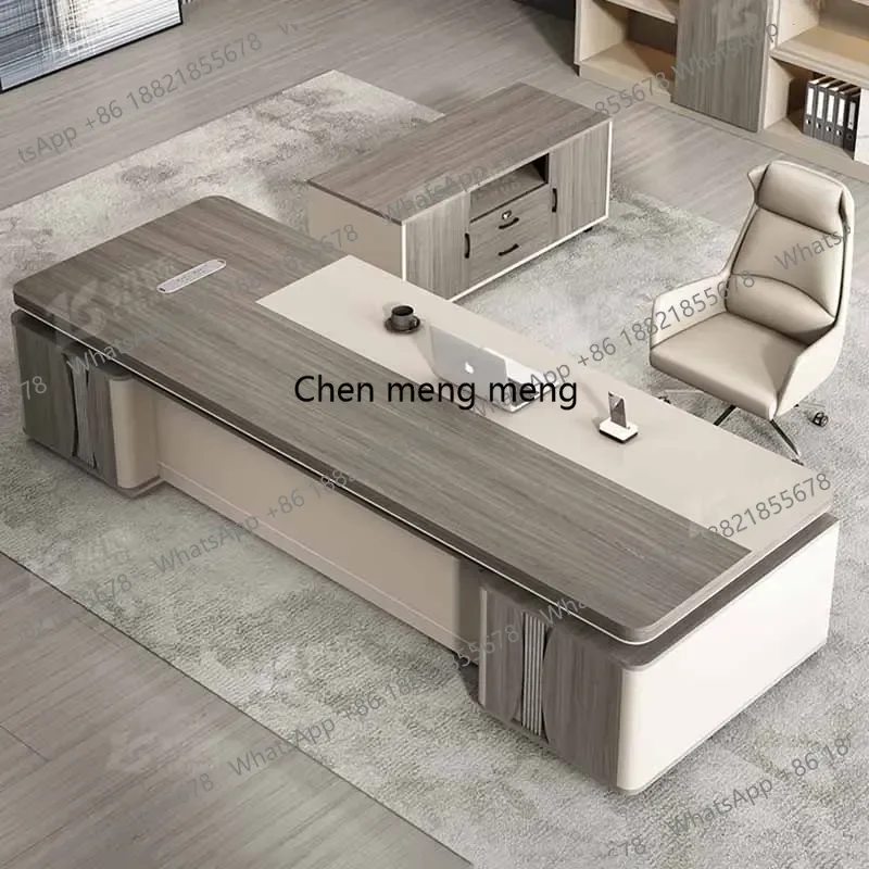 Study Computer Office Desk Large Height Bedroom Writing Drawers Office Desk Storage Executive Mesa Ordenador Modern Furniture