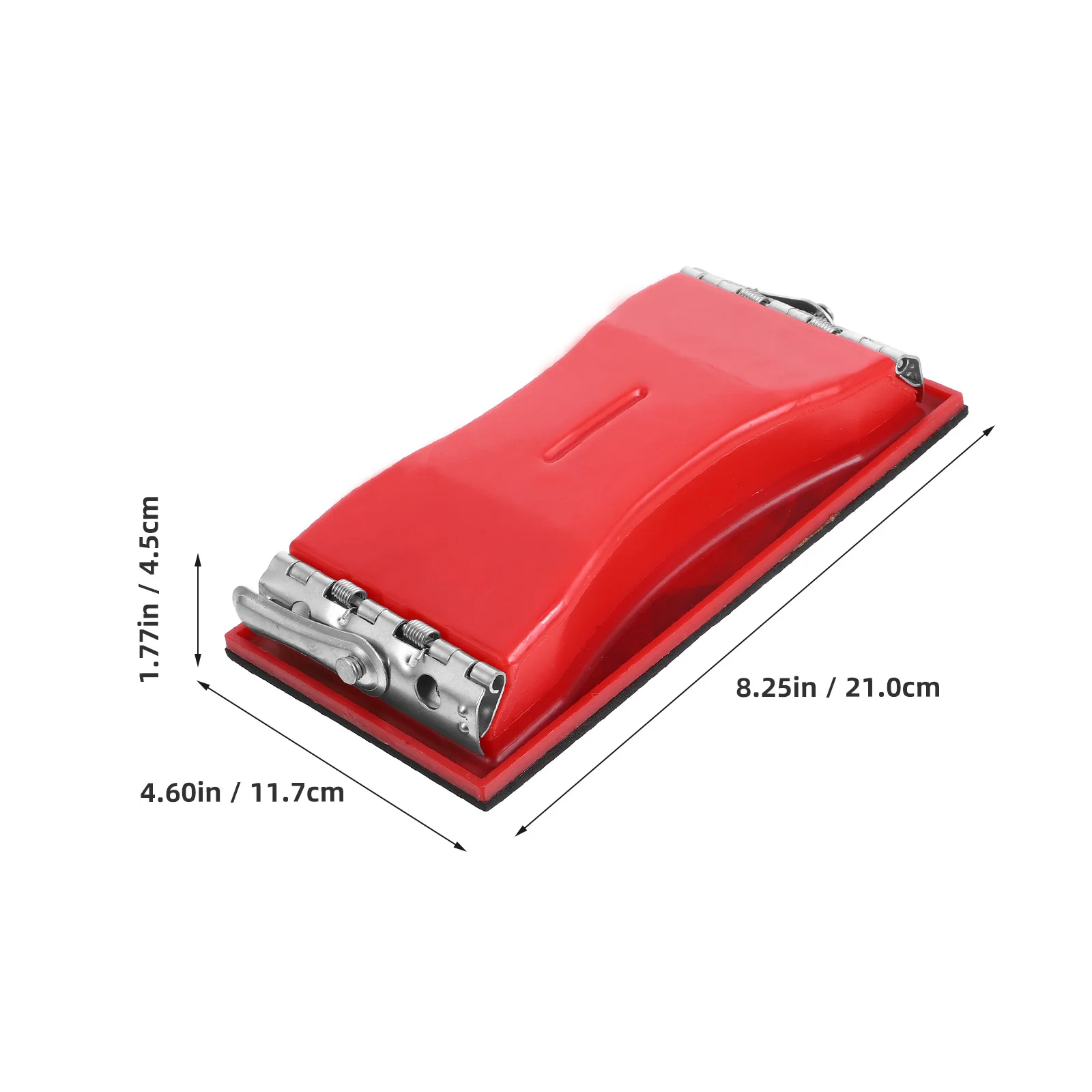 Soporte de papel de lija de plástico, lijadora Manual ligera para carpintería, estante de herramientas de lijado de paneles de yeso, mano estable y eficiente