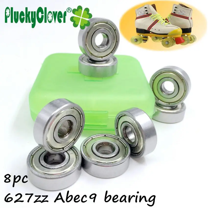 Roulements de patins de 7mm 627zz, 627, pour patinage artistique, roue en ligne, rmatérielle, hockey, derby, 627zz