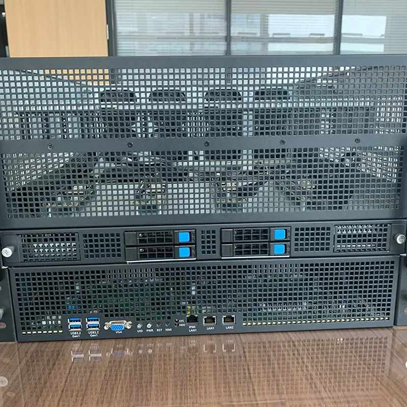 5090 8-Karten-Spielkarten-Server Deepseek 671bGPU Host AI Hashrate AMD EPYC/Xeon