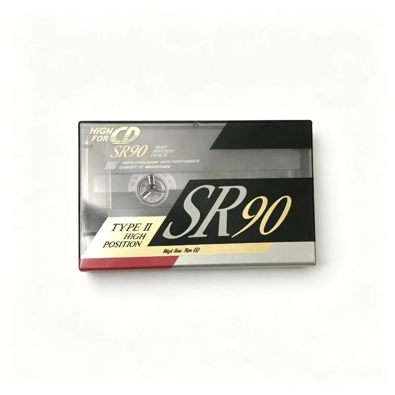 

100% Original New For TDK SR 90min Type II Blank Cassette Tape For High-End Duplication & Three-Head Recorder Use