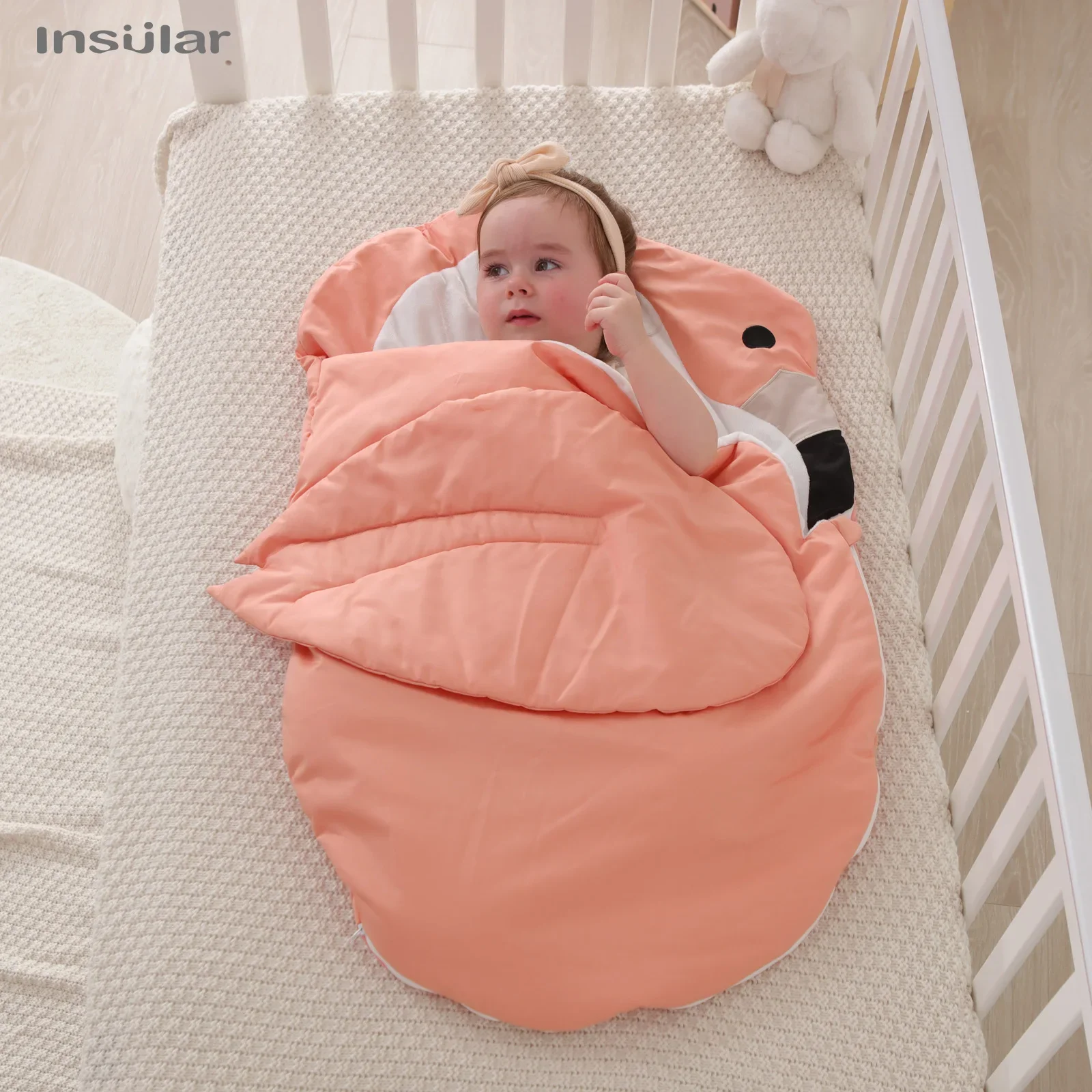 NewBaby StrollerSleeping Bag,Newborn EnvelopeCotton Swaddle withFootmuff,Warm InfantSleepsack,Universal KidsOutdoor Infant Sacks