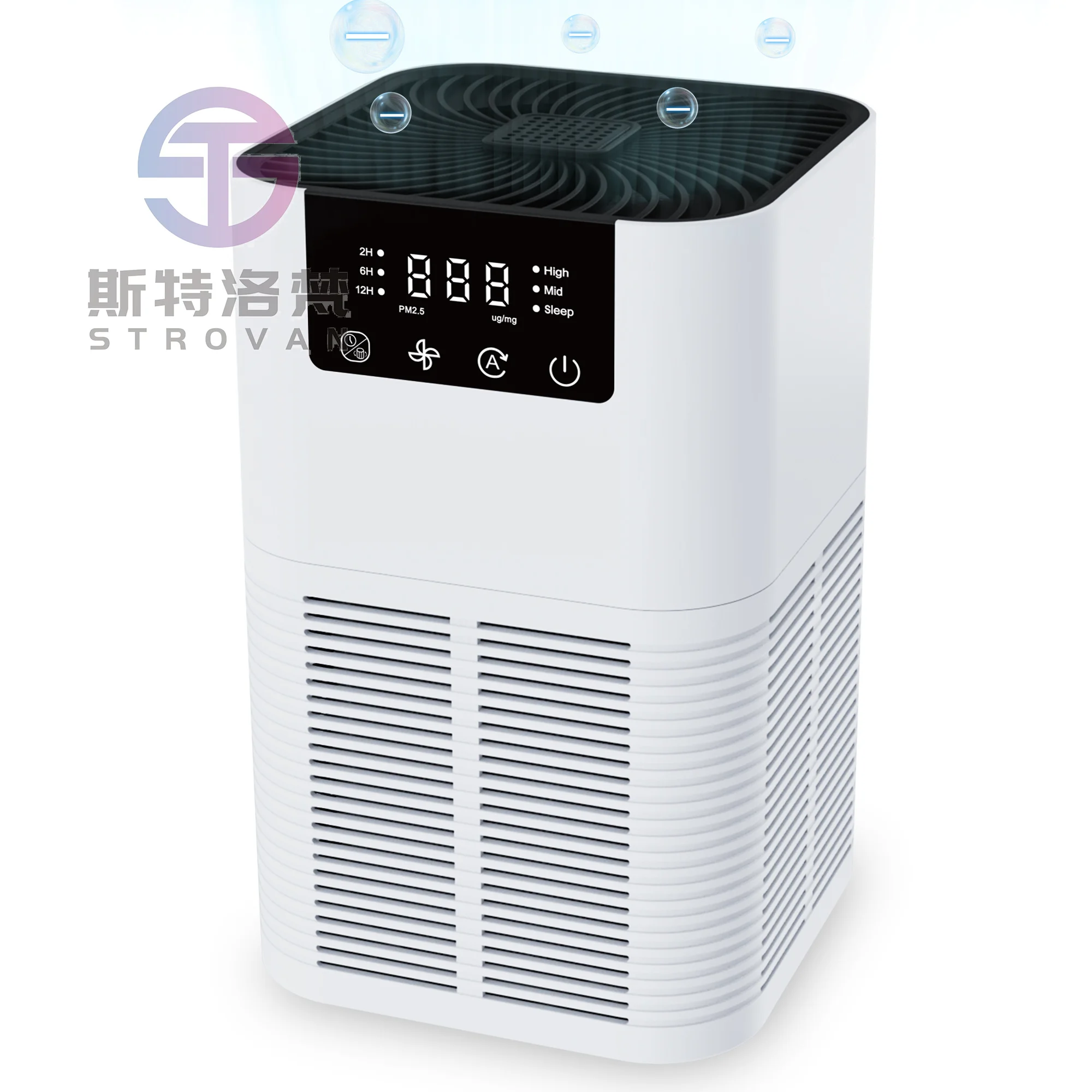 Portable USB/Desktop  Bedroom Indoor Air Purifier Multi-Functional Smart Clear  Filter Cars Hotels US