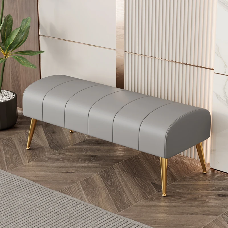 

Entry door shoe change stool household door shoe stool light luxury high-end bedroom bedside stool Room decoration