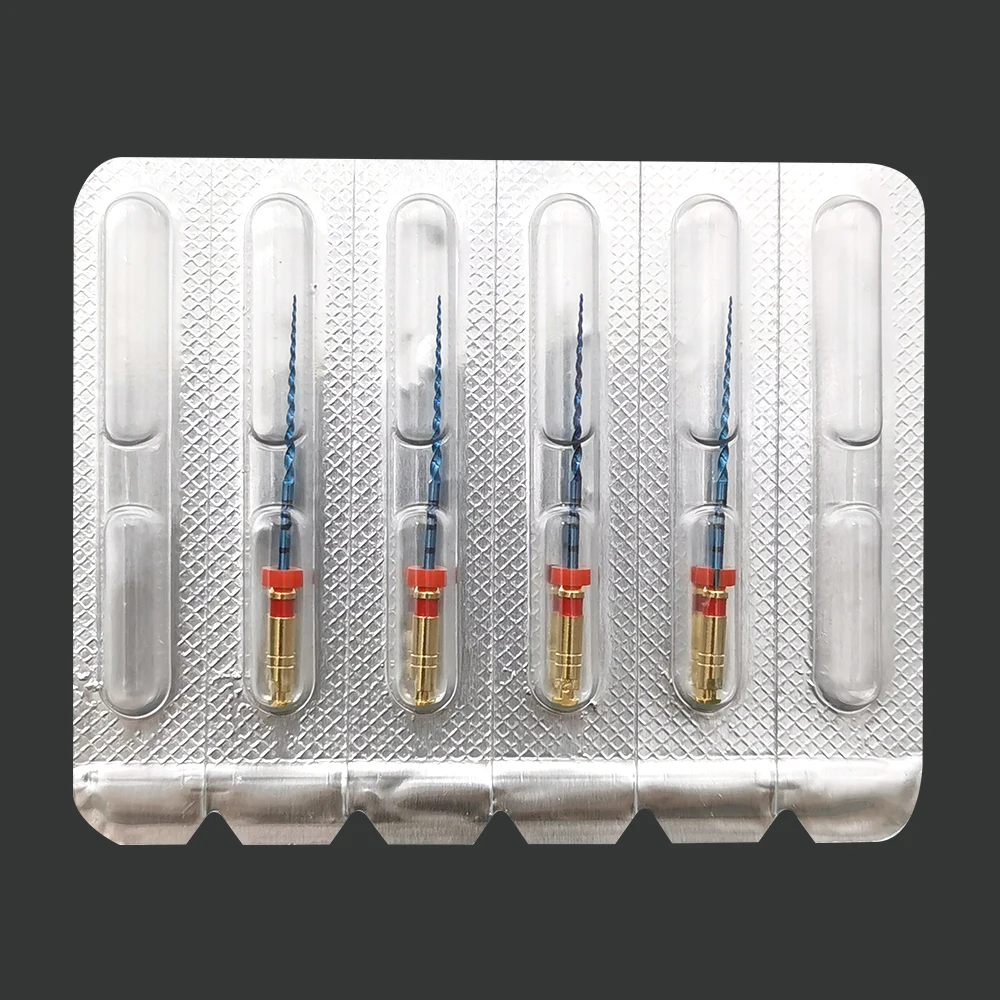 4 teile/paket Dental S Blau II NITI Rotary Dateien Wärme Aktivierung 17/10 15/03 20/04 25/04 endo Datei Zahnmedizin Endodontie CE Aprroval – Detail 5