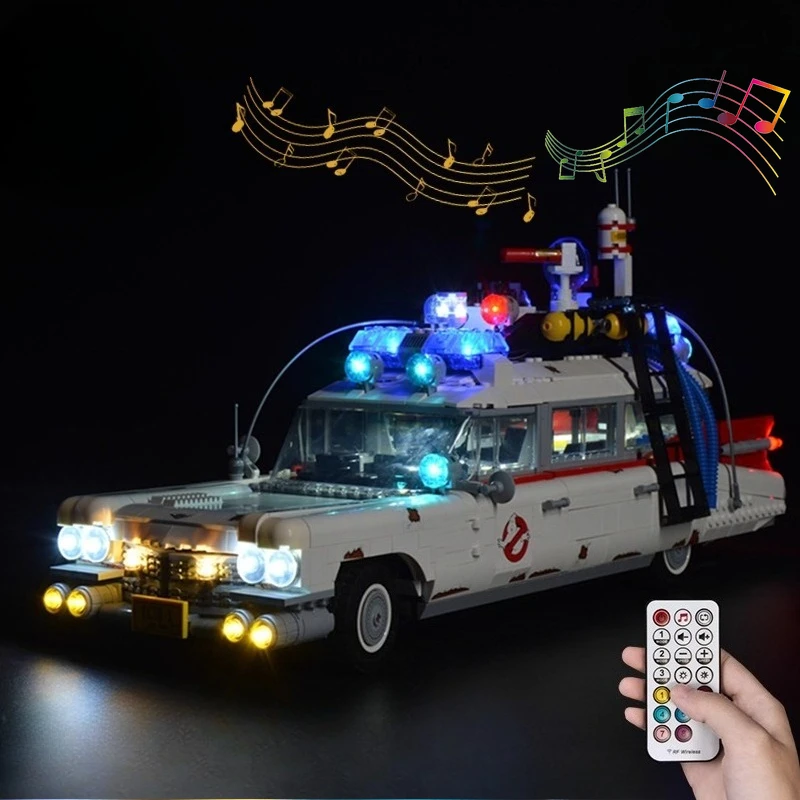 

LED Lighting Set Suitable for LEGO Ghostbusters ECTO-1 10274 Building Blocks DIY Lamp Toys(Not Include Model Bricks)