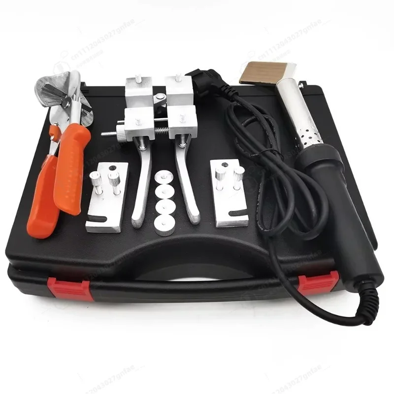 150W PU Round Belt Welding Machine Set Polyurethane Belt Welder Set 150-350 ℃ Adjustable Temperature Electric Soldering Iron