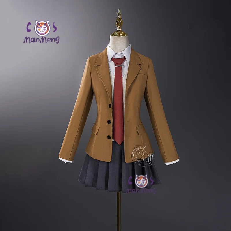 Anime A youth pig doesn't dream of bunny girl senior Sakurajima Mai Azusagawa Sakuta Cosplay Costume Halloween JK Full Uniform