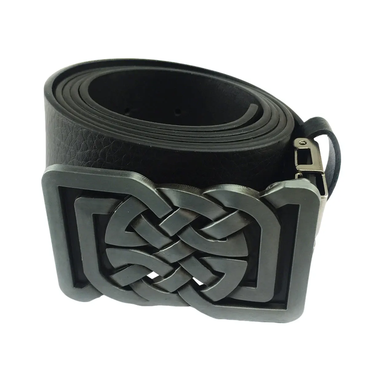 Fashion Rectangular Shape Weaving Knot Men's Belt Buckle