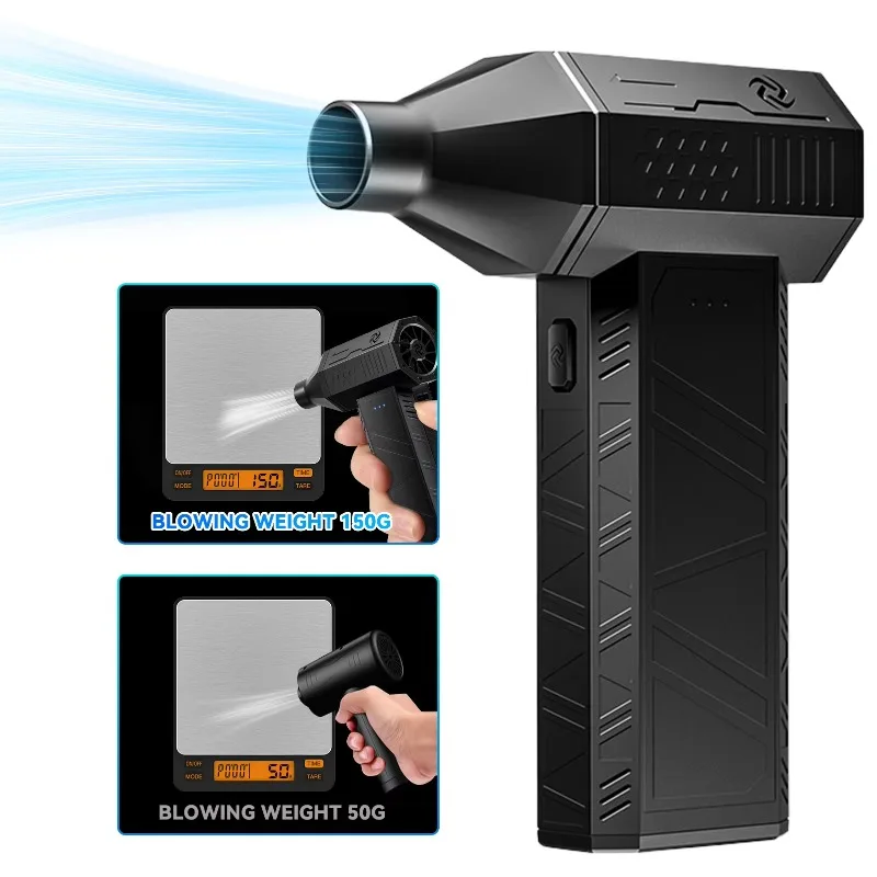 X3 Mini Turbo Jet Fan 11W Brushless Motor 4H Runtime Wireless Blower for Electronics Auto Outdoor DIY Keyboard Corner Cleaner