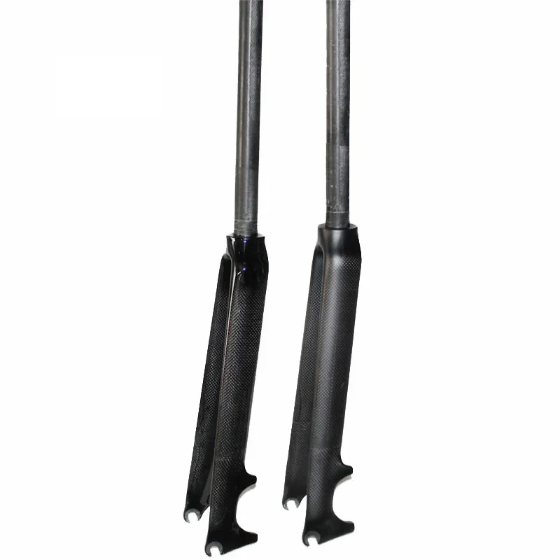 New 700C Bicycle Front Fork Carbon Fiber Bicycle Fork/disc Brake Front Fork/road Bicycle Front Fork
