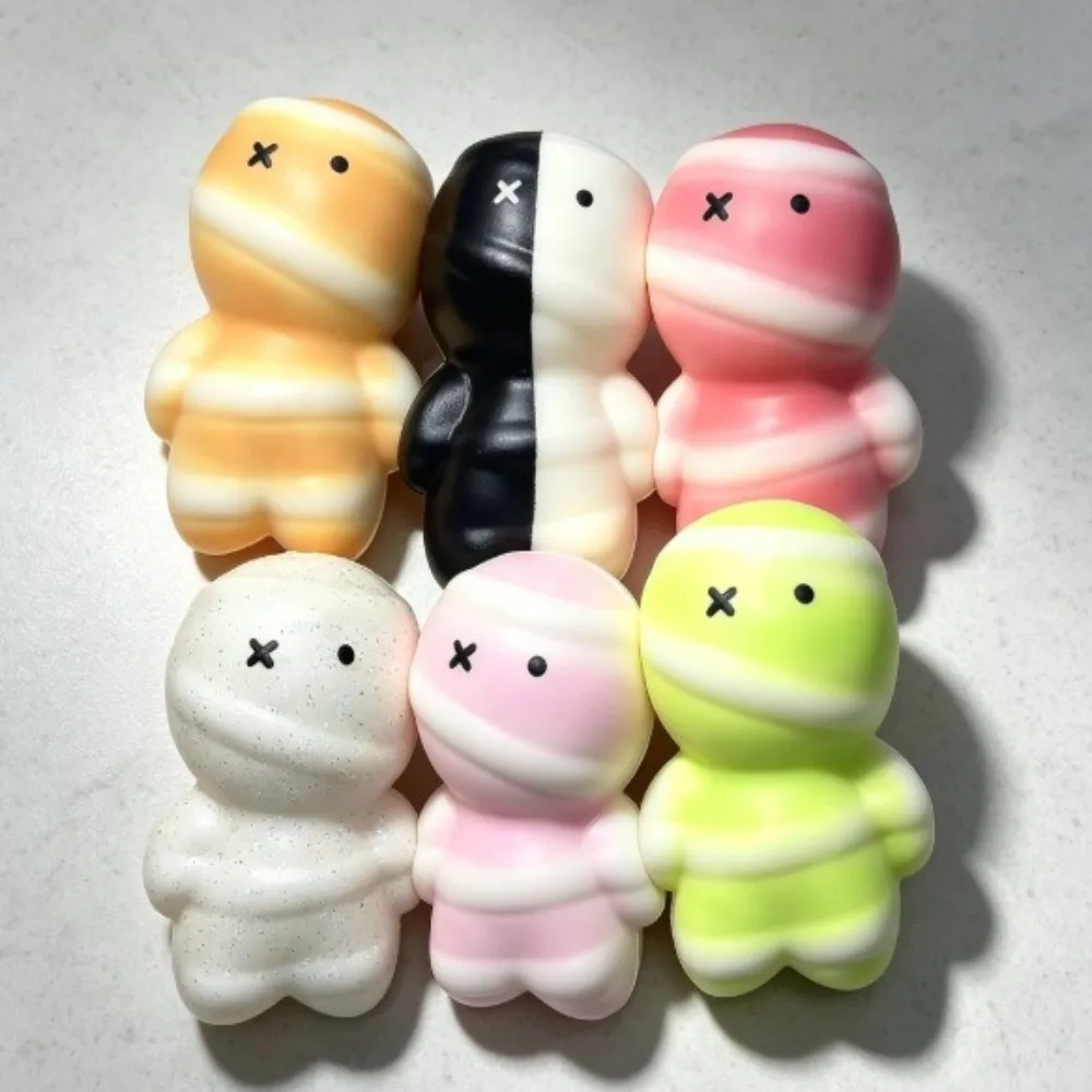Fidget Soft Mummy Squishy Super Soft Pressable Mummy Squeezable Moist Cute Mummy Slow Rebound Boys