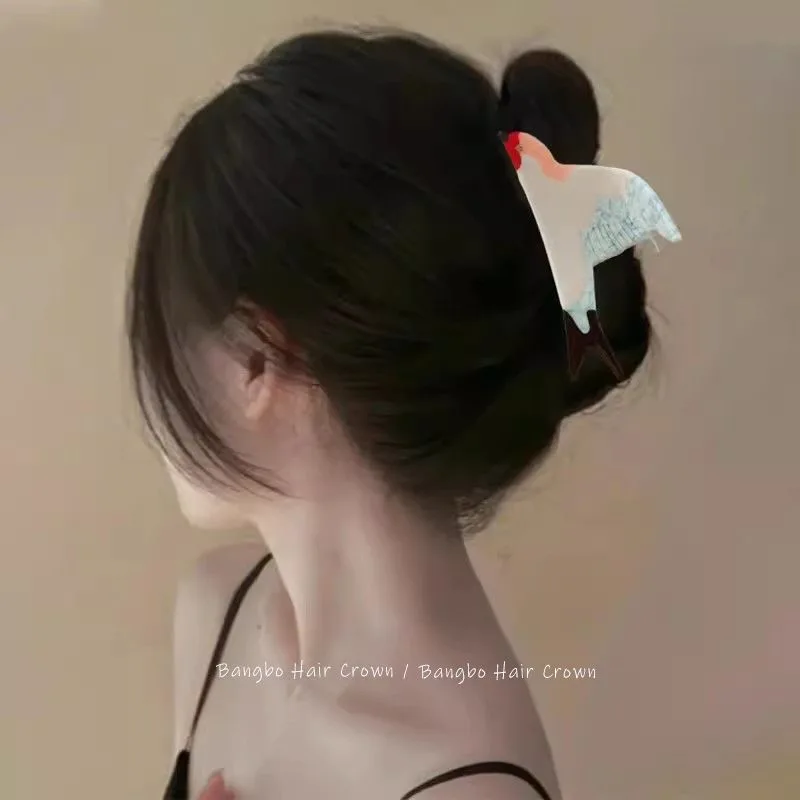 Acetate Cute Swallow Series Hair Claw for Women Cartoon Bird Hair Clips Girls Hairpin Headwear Hair Accessories for Women