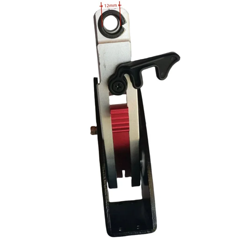 A06F-ملحقات مستقيمة قابلة للطي مقاس 10 بوصة لسكوتر كهربائي Kugoo مع تأمين تعديل 12 فتحة