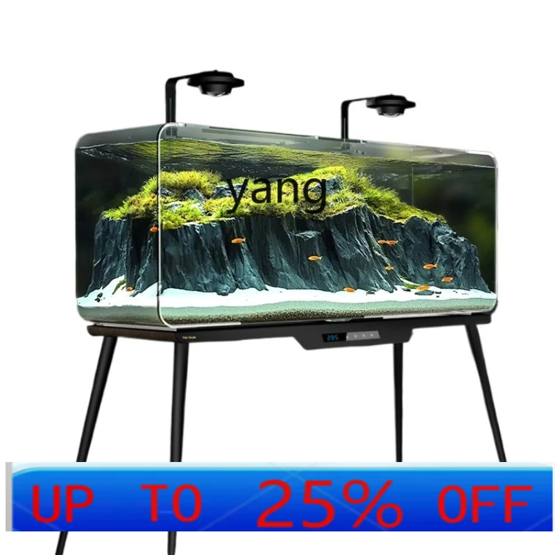 

LTT рыболовный дом, родной поток, экологический ландшафтный фильтр, универсальная машина для гостиной, резервуар для золотых рыбок