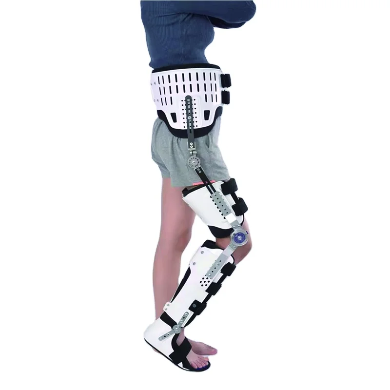 Knee Ankle Foot Fixed Support Adjustable Lower Limb Orthosis Calf Tibia Lower Extremity Fracture Ankle Knee Meniscus Ankle