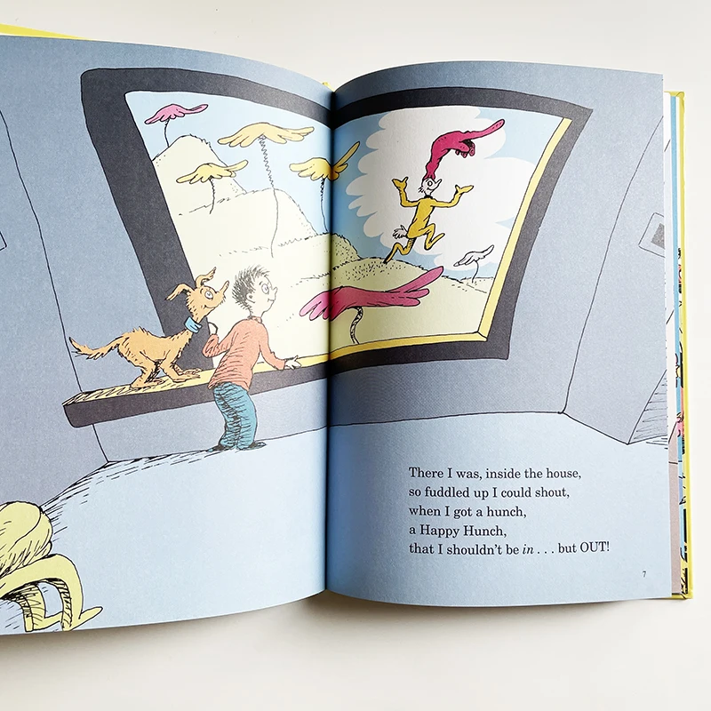 Hunches In Bunches Dr.Seuss คลาสสิกหนังสือภาพเด็ก/เด็ก Bilingual Book (ภาษาอังกฤษและจีน) ปกแข็ง