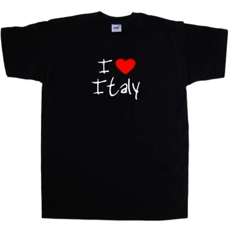 I Love Heart Italy T-Shirt