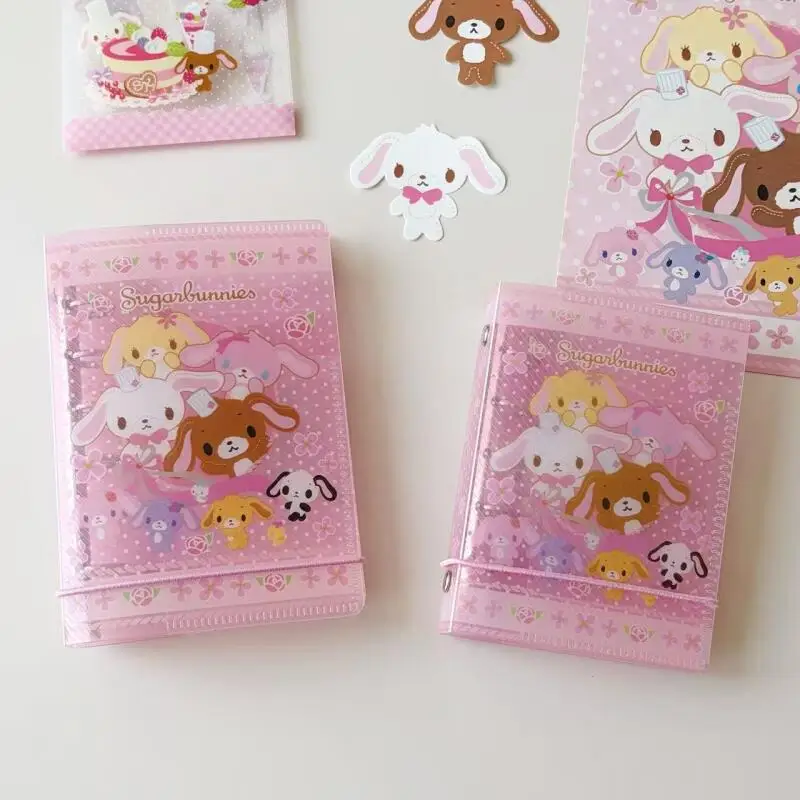 Sugarbunnies Bunny A7 Loose Leaf Edition Shell Cute Pvc Photo Storage Clip Cartoon Large Capacity Storage Box Friend Party Gift